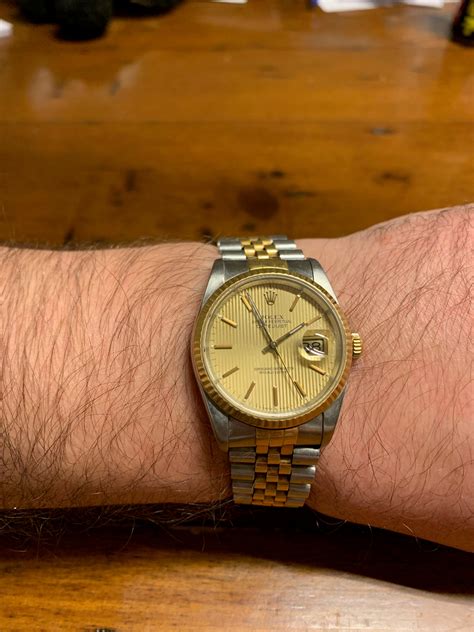 rolex datejust american psycho